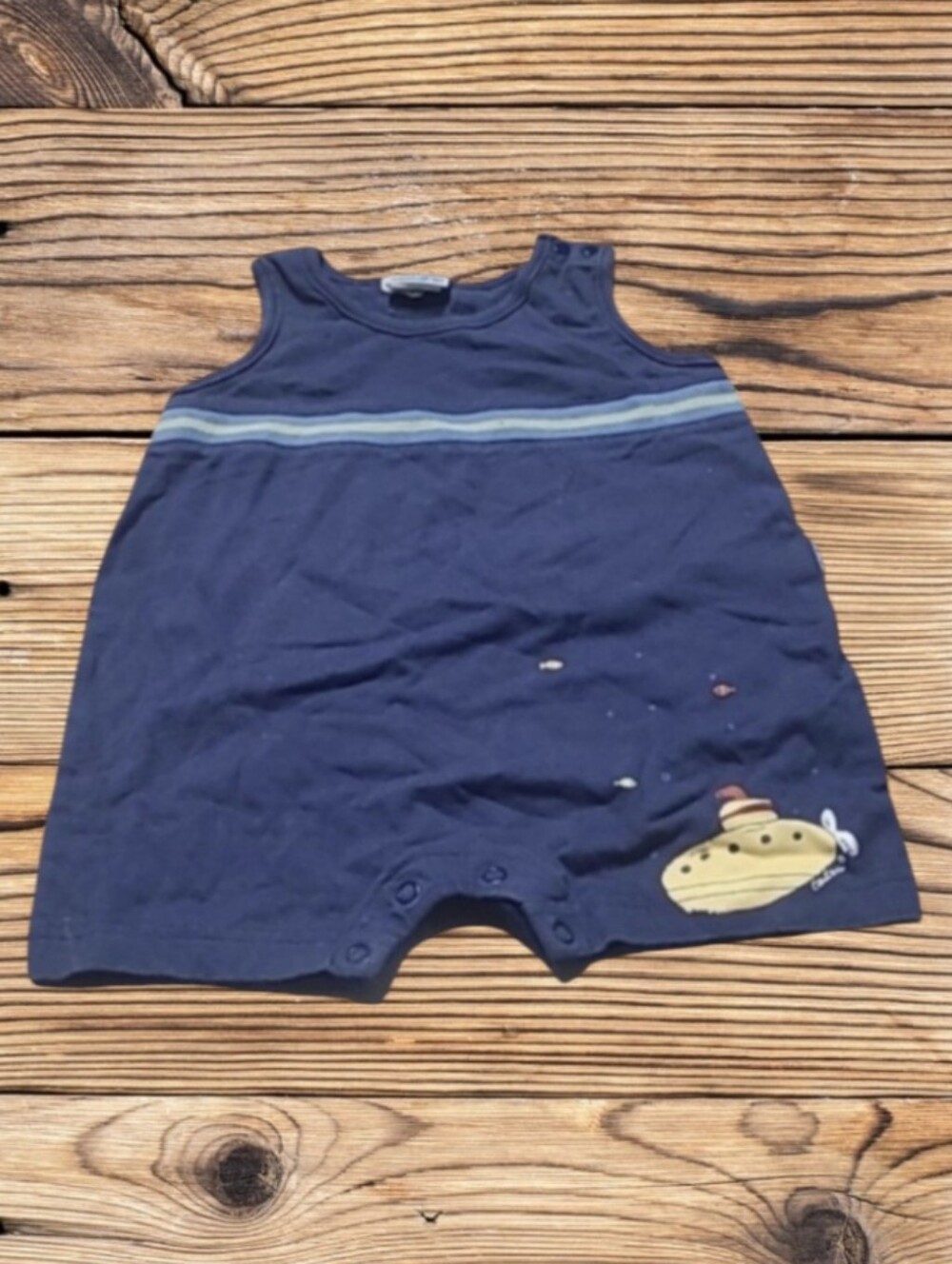 BABY BOY'S CARTER'S SUBMARINE ONESIE